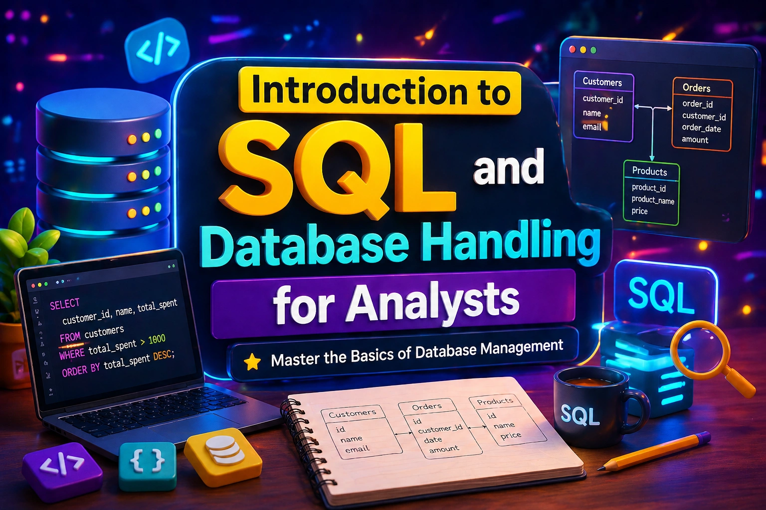 Introduction to SQL and Database Handling for Analysts